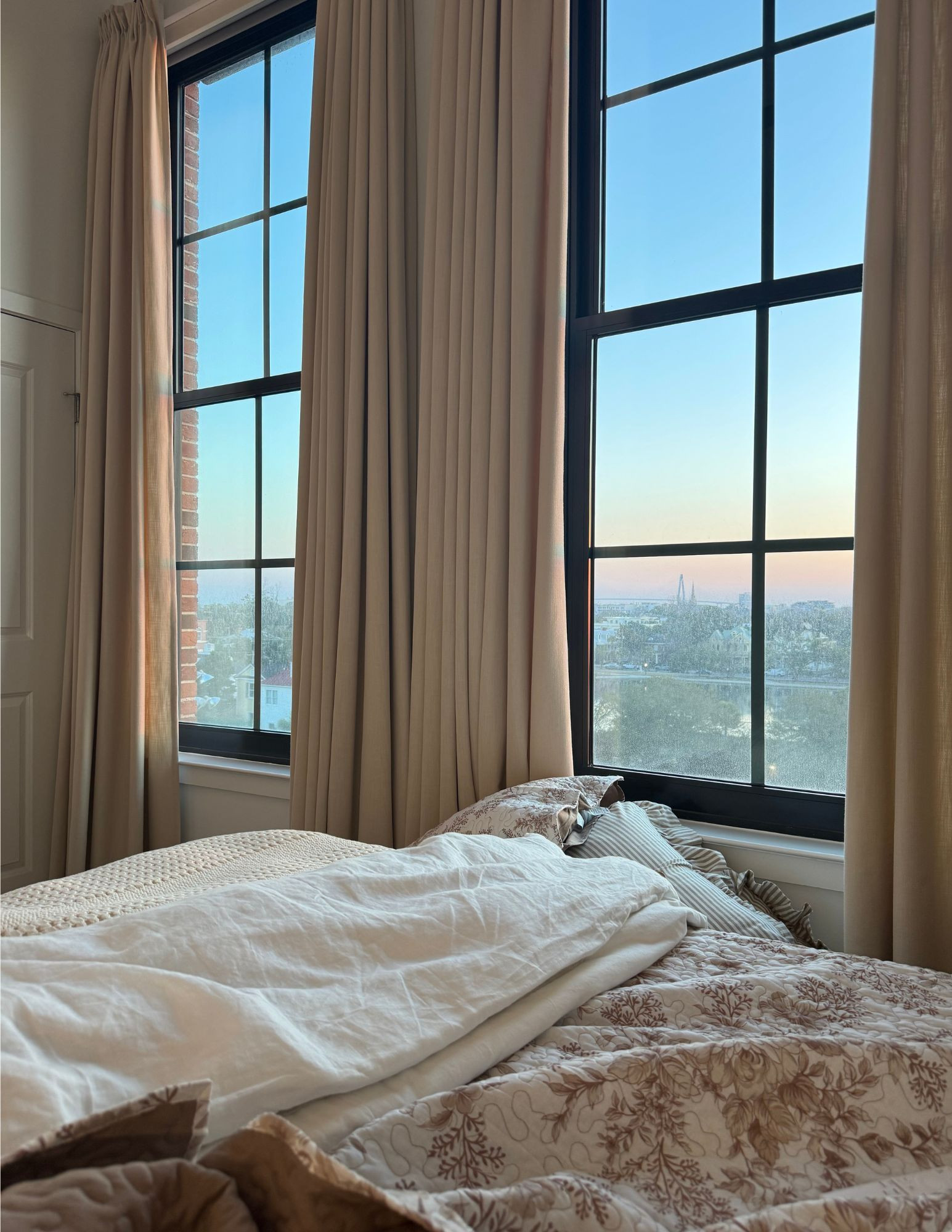 The coziest bedding at our Charleston apartment 

 #LTKHome