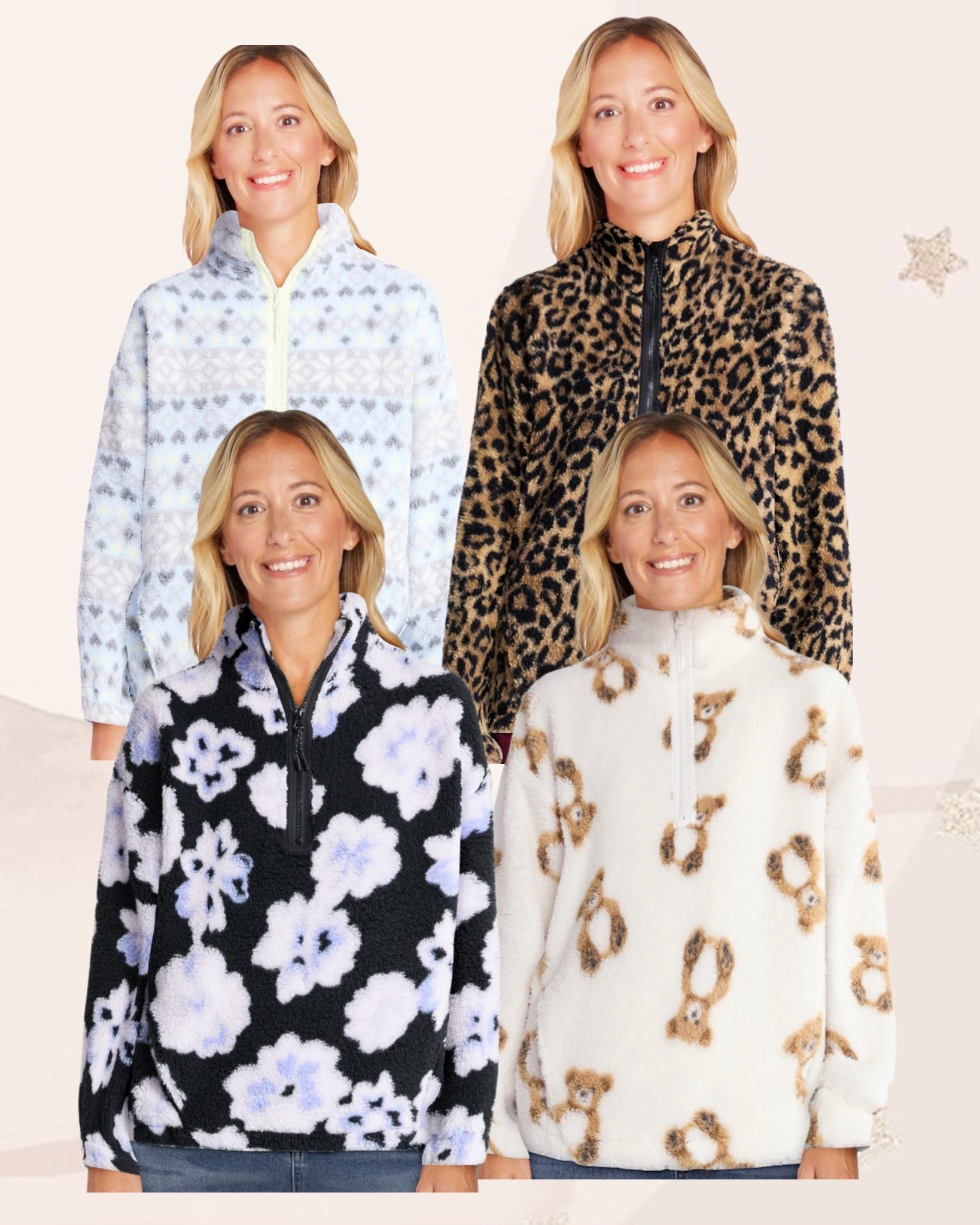 Under $11 fleece pullover! 