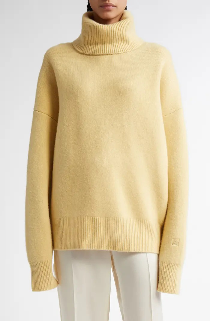 Double Knit Wool & Cashmere Blend Turtleneck Sweater | Nordstrom