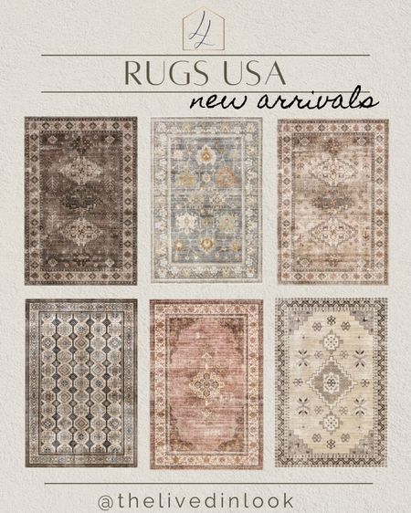 Rugs USA new arrivals- BOGO 50% off!

Home decor, antique rugs, brown rug, neutral home, area rug, brown rug, blush rug

#LTKSeasonal #LTKhome #LTKsalealert