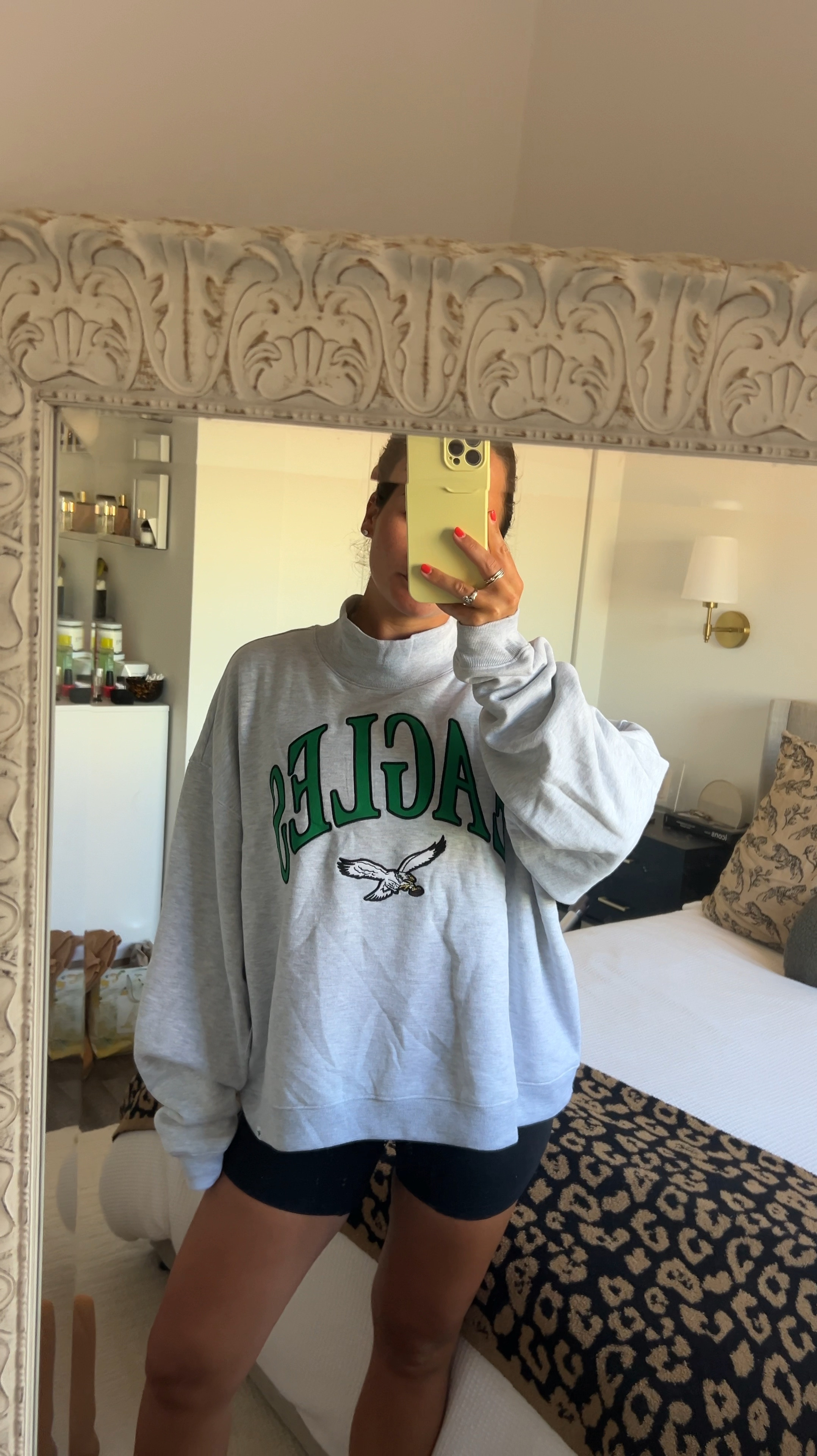 Eagles mock neck is the sports gear of my dreams!! 

#LTKSeasonal