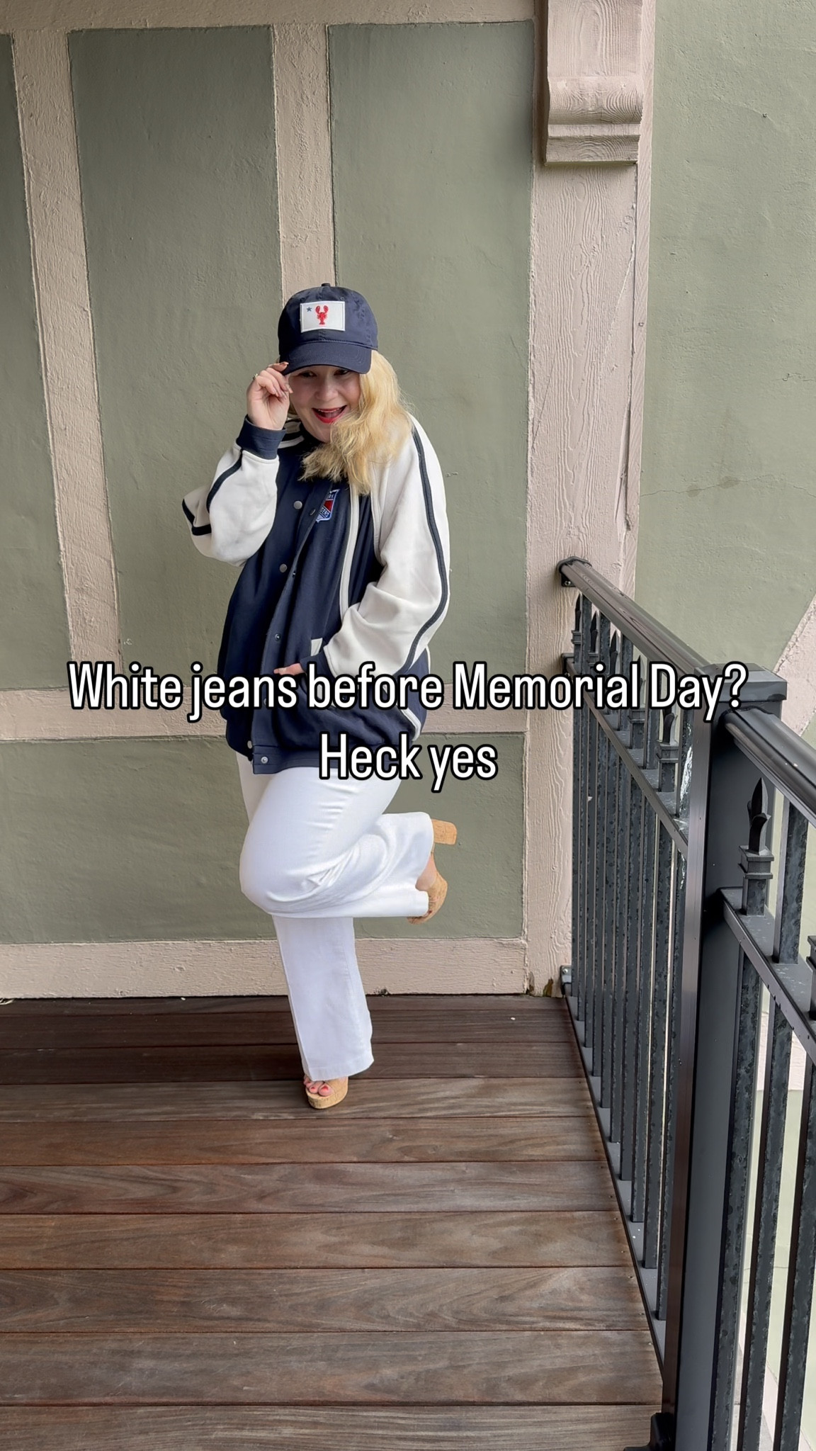 White jeans before Memorial Day? Yes please! 
Are you a rule follower? Or rule breaker? 
This is one (fashion) rule I do break. 
And these white pants from White House Black Market are a petite fashionistas dream! 🥰
#whitepants #fashionrules #memorialday #petitefashion 

#LTKPetite #LTKWorkwear #LTKootd