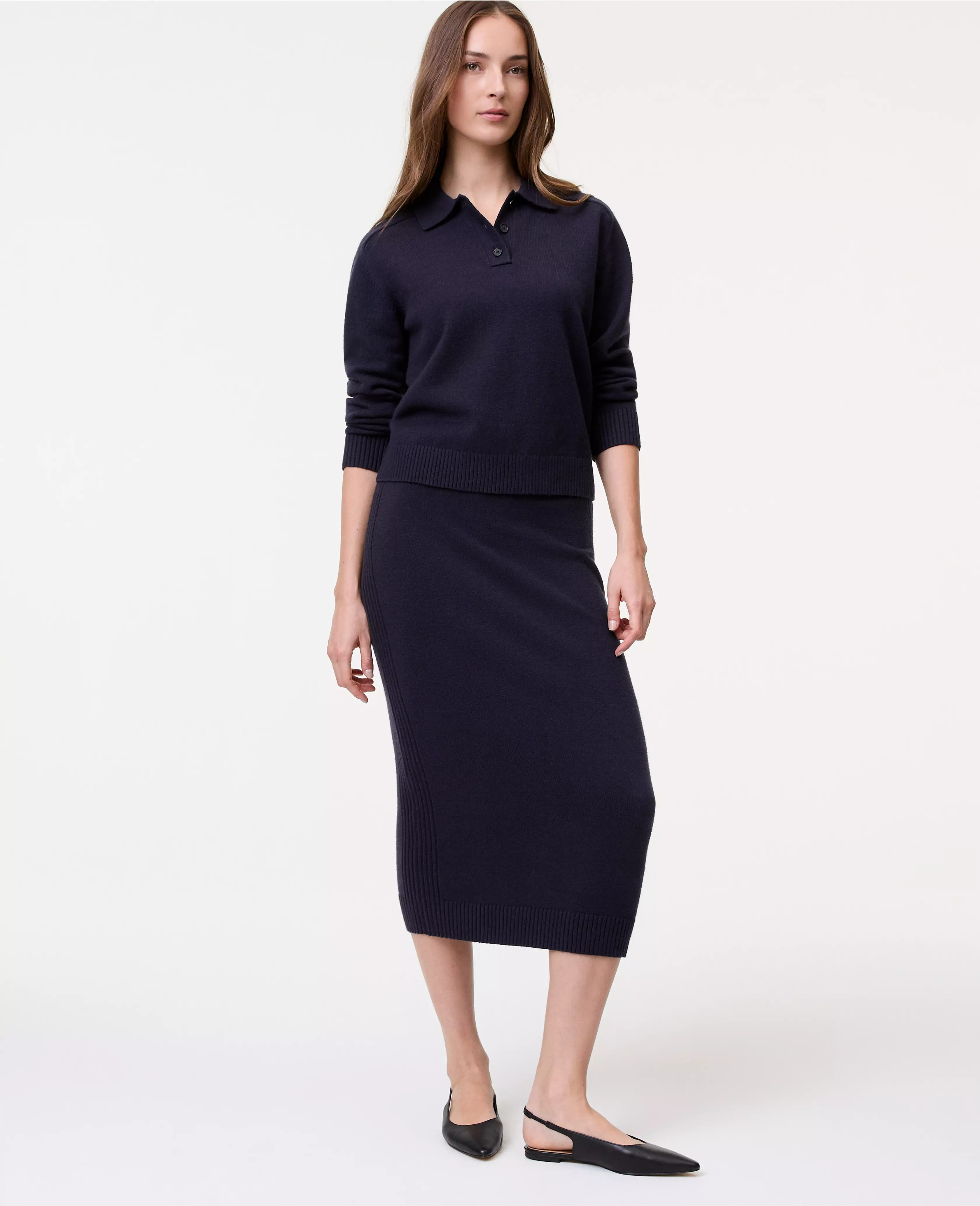 Weekend Collection Sweater Pencil Skirt | Ann Taylor