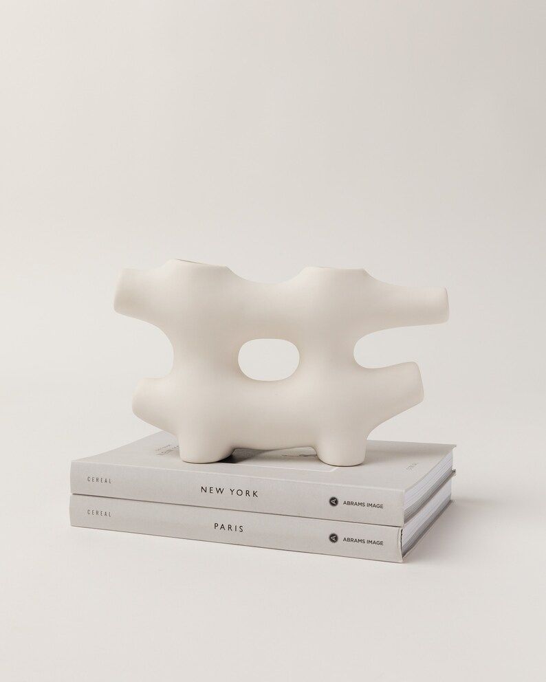 Abstract White Vase  V1 | Etsy | Etsy (US)