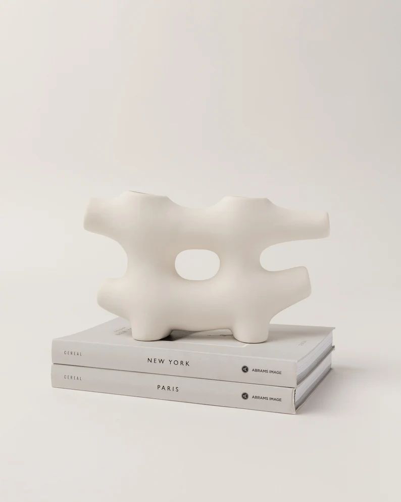 Abstract White Vase  V1 | Etsy | Etsy (US)