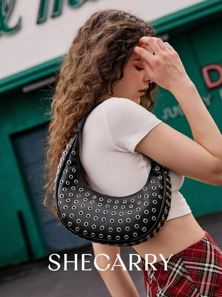 SHECARRY Women Sholuder Bags,Pu,Universal For All Seasons,For Dinner/Dating/Party/School/Travel/C... | SHEIN
