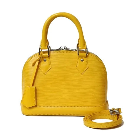 Used LOUIS VUITTON Shoulder Bag Epi Handbag M40866 Yellow Citron Ladies Leather | Walmart (US)