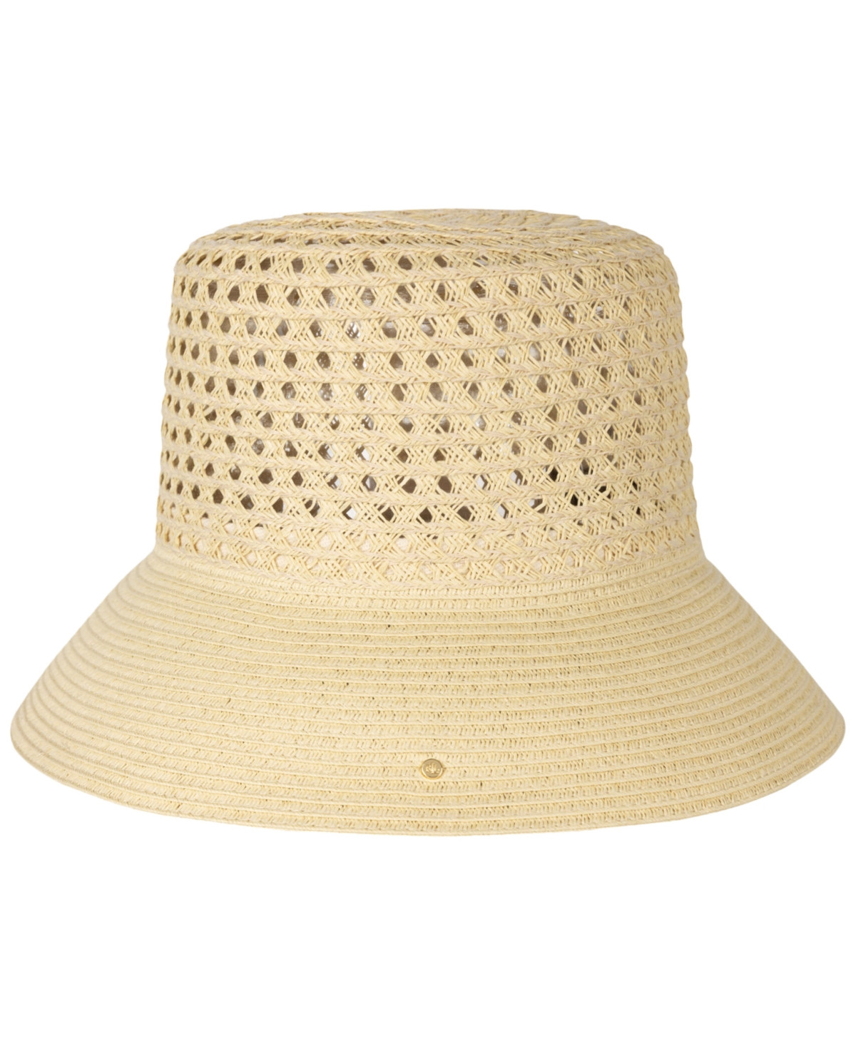 Lauren Ralph Lauren Open Weave Bucket Hat - Light Tan | Macy's