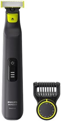Philips Norelco OneBlade Pro Hybrid Electric Trimmer and Shaver, Black, 2 Piece, QP6530/70 | Amazon (US)