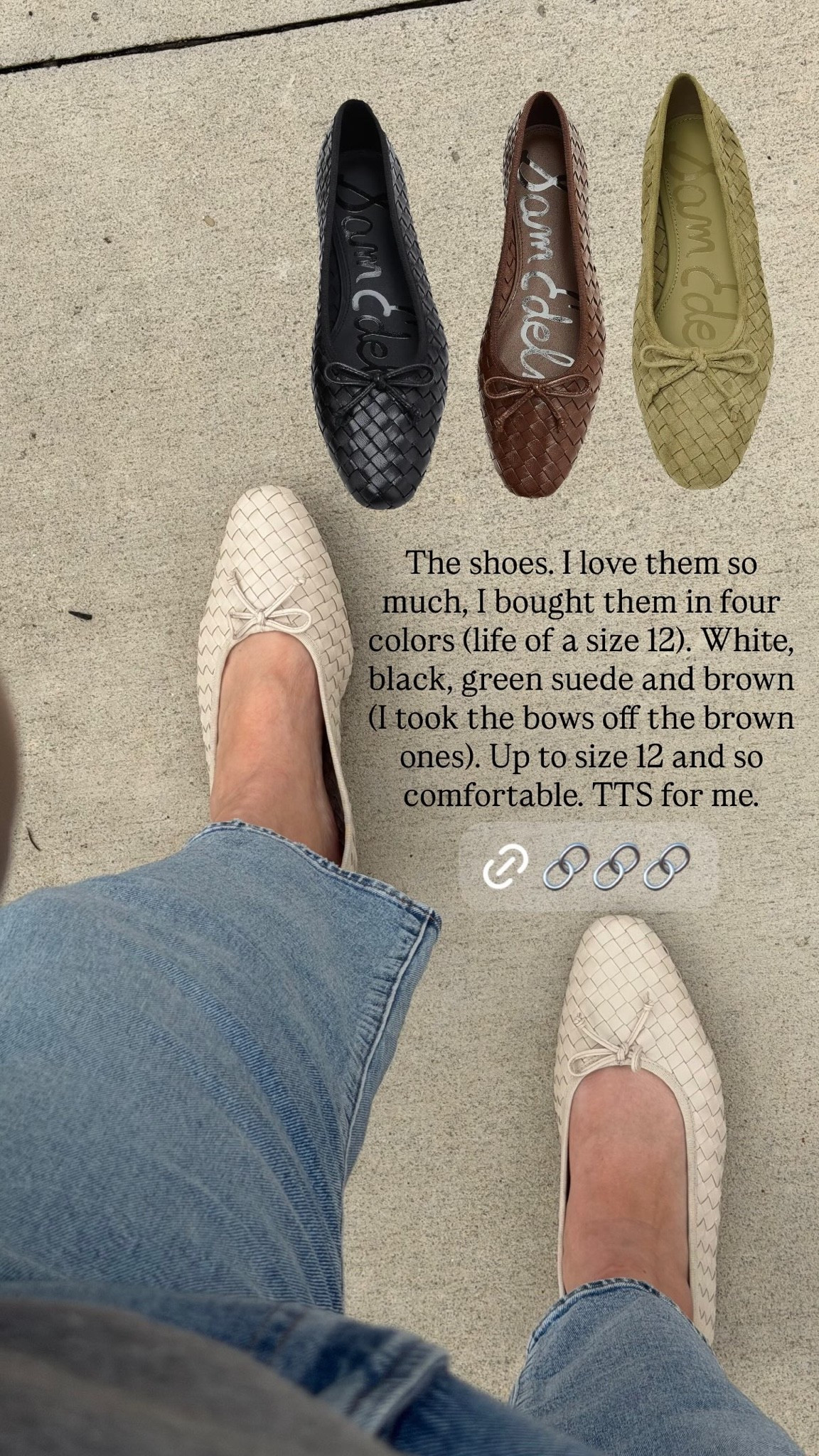 The shoes from my previous post. I like them so much I have them in four different colors. Comfortable, chic, and available up to size 12.

#LTKootd