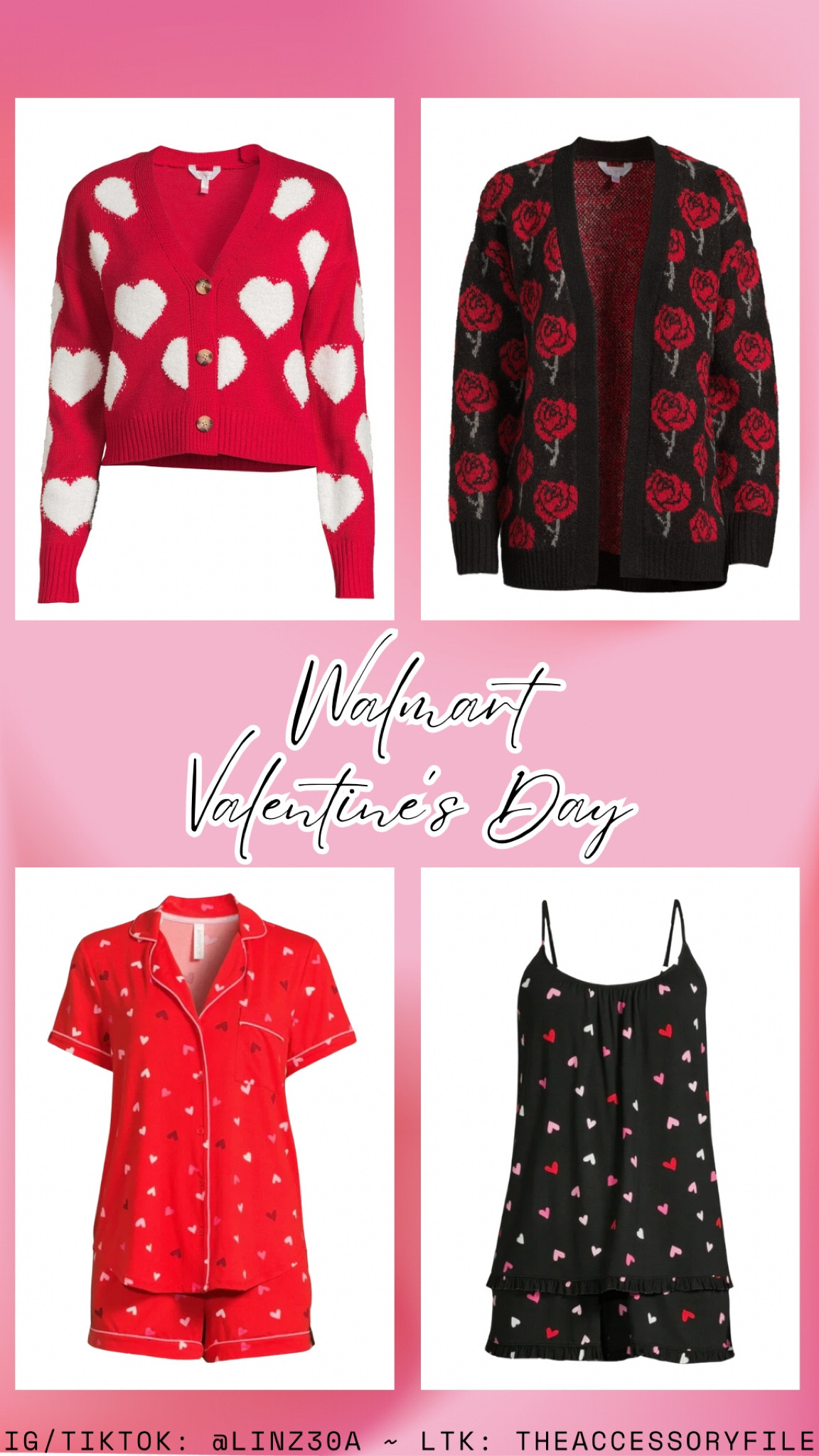 Walmart Valentine’s Day pieces - some plus sizes linked!

Cardigans, Valentine’s Day pajama sets, winter fashion, winter outfits, Walmart fashion finds, Walmart must haves 

#LTKSeasonal #LTKfindsunder50 #LTKstyletip