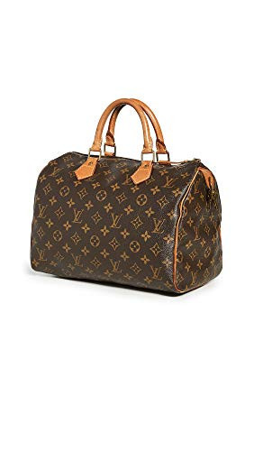 Louis Vuitton Women's Pre-Loved Speedy 30 Handbag Monogram, Brown, One Size | Amazon (US)