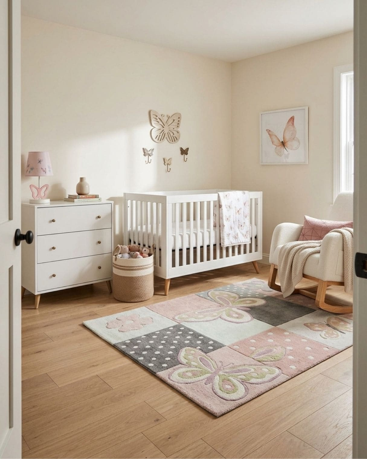 Sweet Pink and Grey Butterfly Nursery Design

#nurserydesign #butterflynursery #babygirlnursery #nurseryideas #girlnursery

The mood board features furniture & decor from Wayfair and Amazon. The mockup is an approximation of how this mood board design could look in a home.

#LTKHome