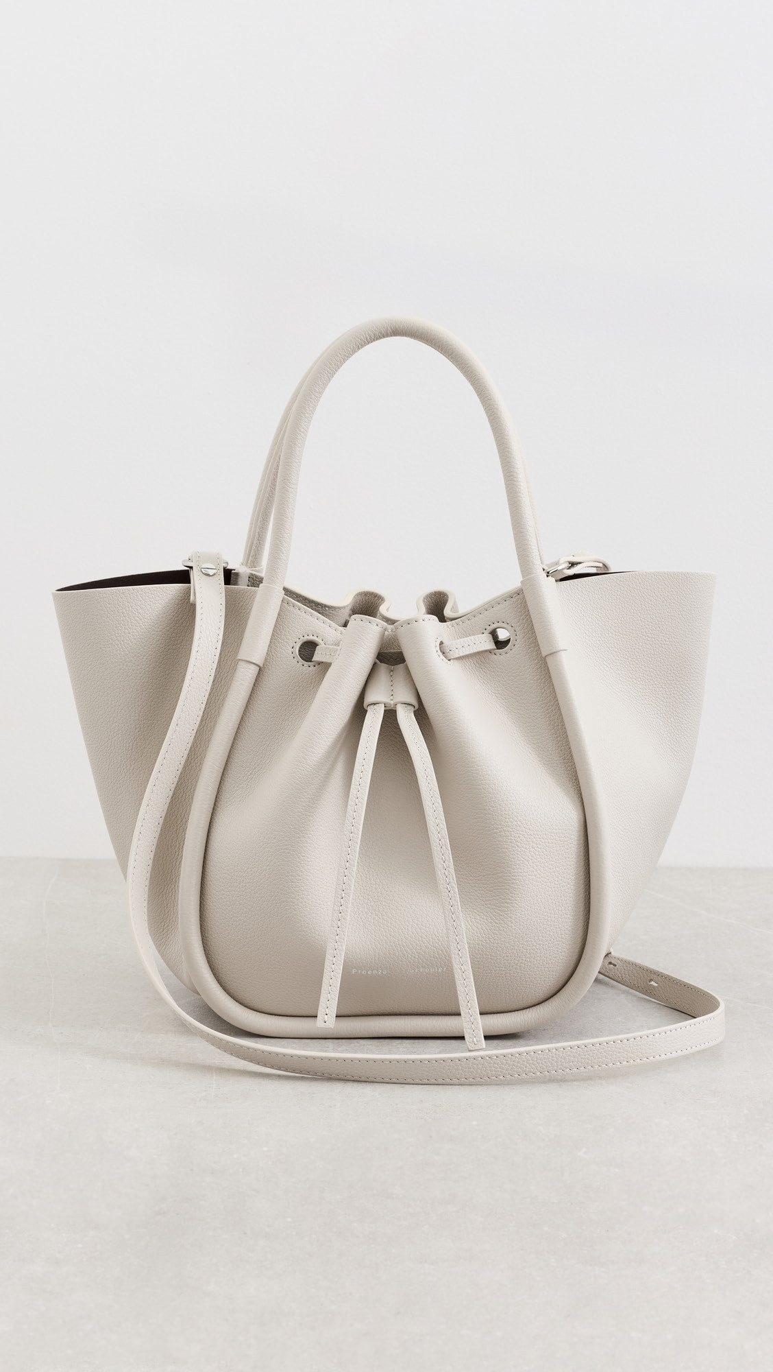 Proenza Schouler Small Ruched Tote In Soft Suede | Shopbop | Shopbop