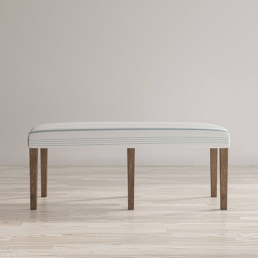 Eastern Tides 46" Upholstered Coastal Dining Bench | Amazon (US)