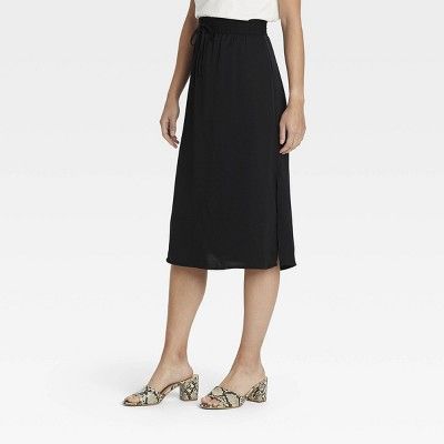 Women's High-Rise Midi Slip Skirt - A New Day™ | Target