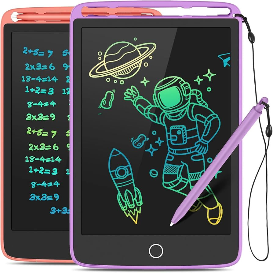 2 Pack LCD Writing Tablet, Colorful Screen Doodle Board 8.5 Inch Drawing Tablet for Kids, Learnin... | Amazon (US)