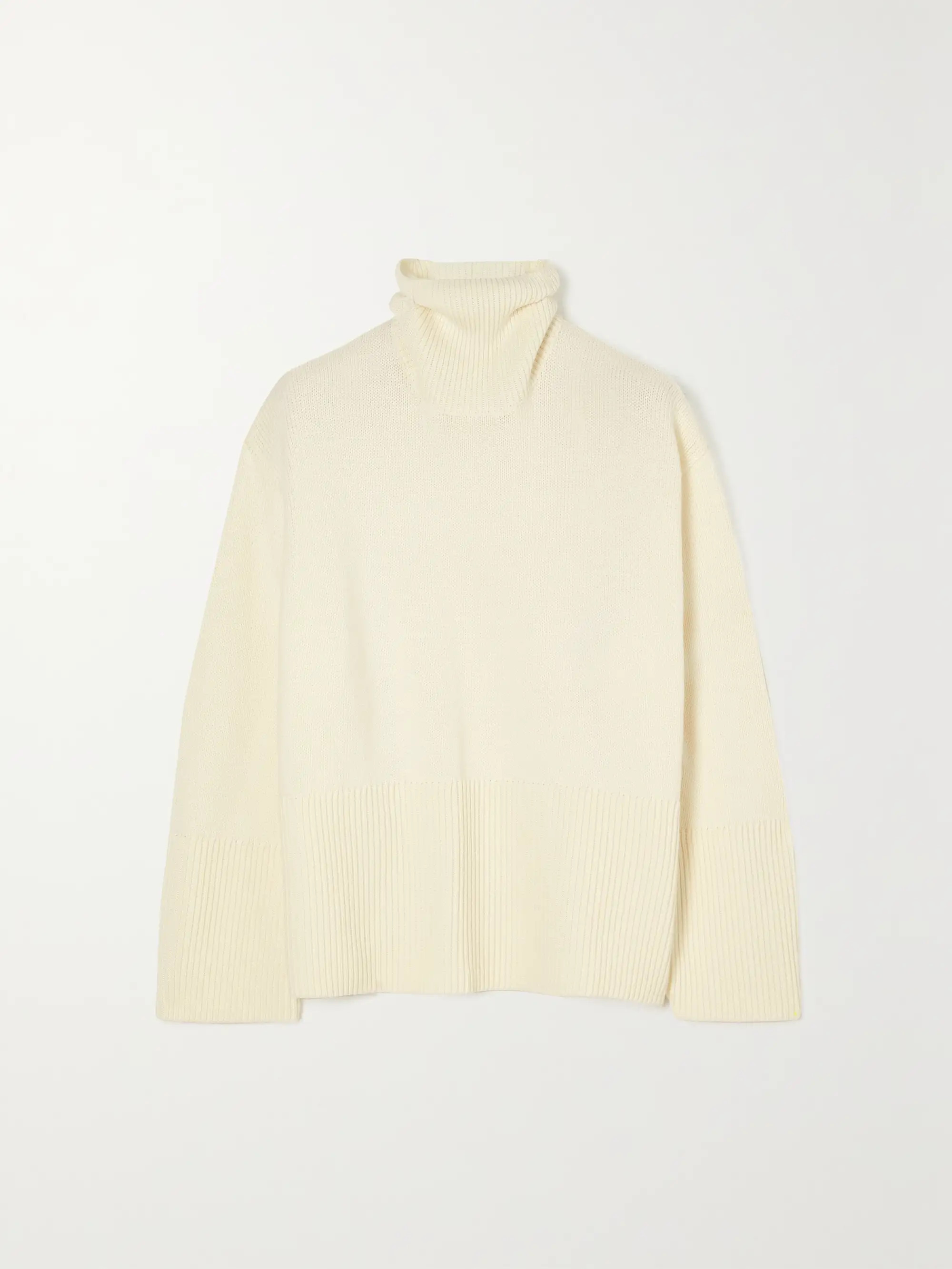 Wool and cotton-blend turtleneck sweater | NET-A-PORTER (UK & EU)