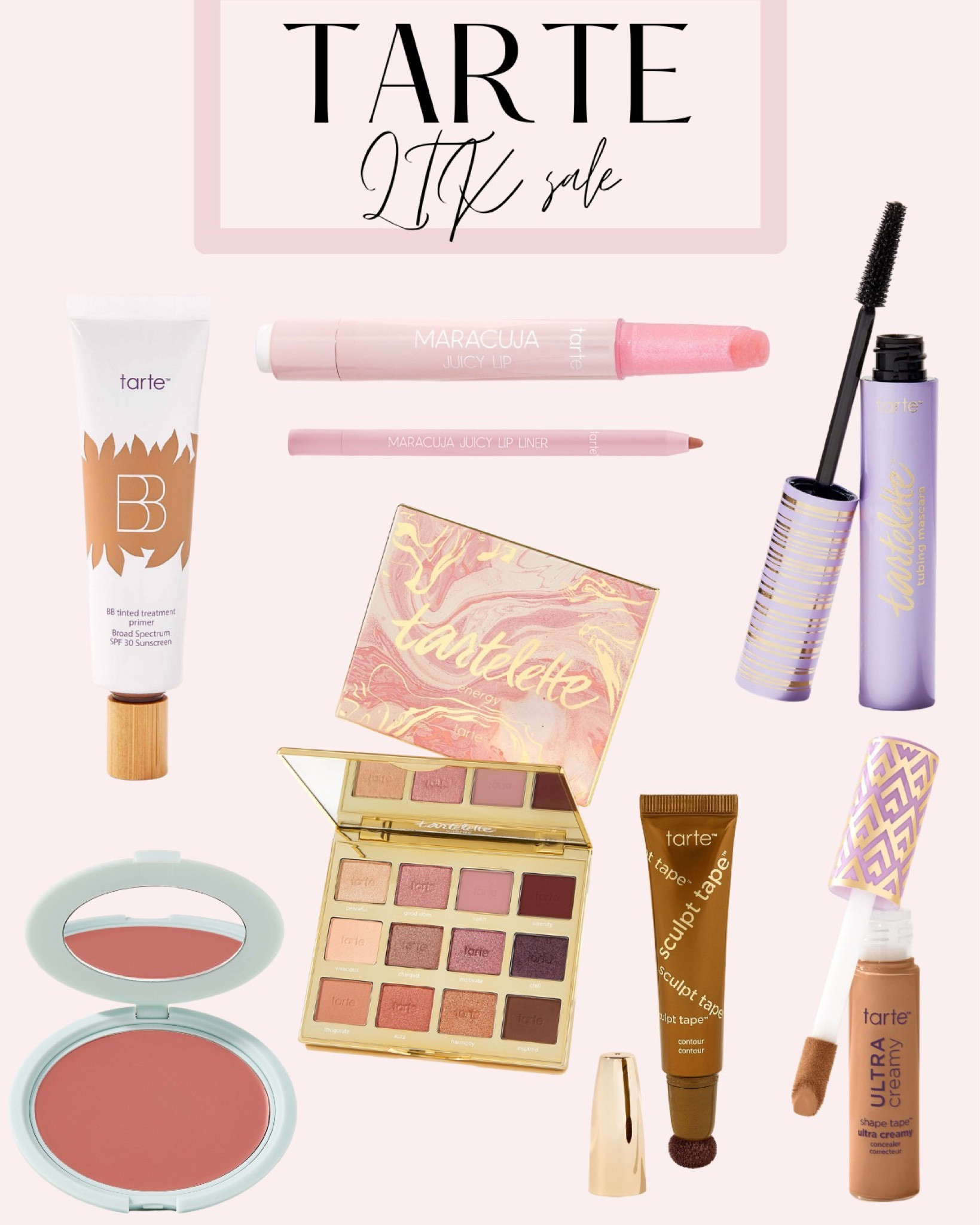 LTK Sale Tarte 🤍
30% off sitewide and free shipping, plus gift with purchase of $55 or more! 

#LTKbeauty #LTKSeasonal #LTKSale