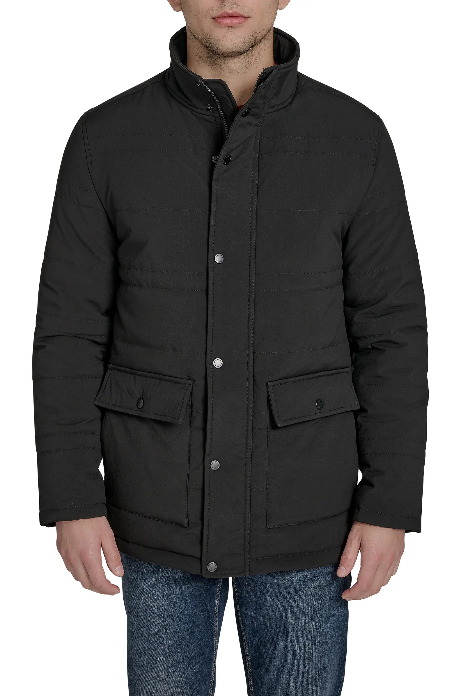 Cole Haan Signature Stretch Crinkle Quilted Jacket | Nordstrom | Nordstrom