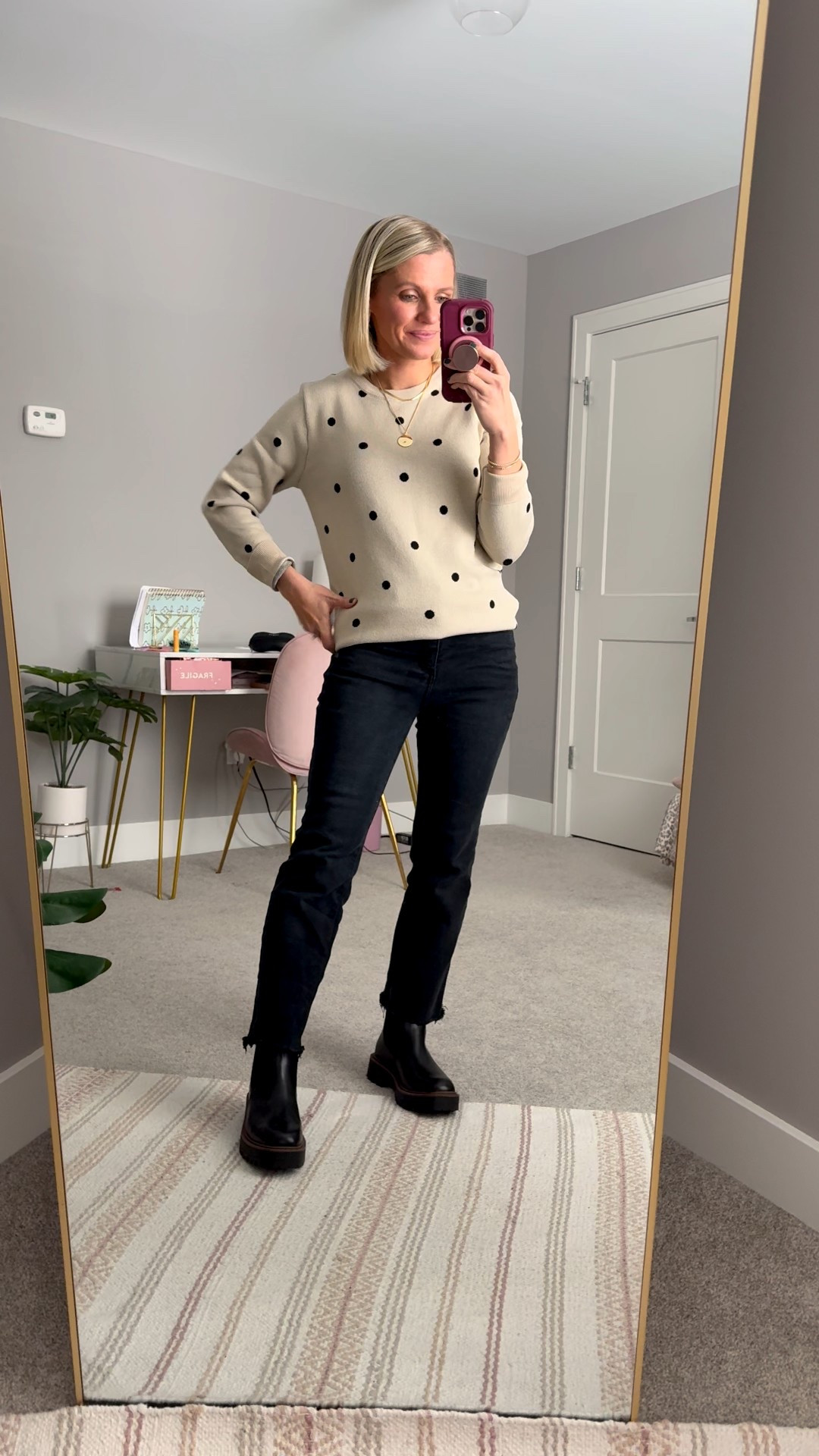 What I wore to the mall today! 
Sweater- small
Jeans- 0


#LTKSeasonal #LTKPetite #LTKootd