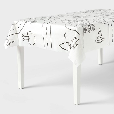 City Roadmap Color Your Own Personalizable Table Cover - Spritz™ | Target