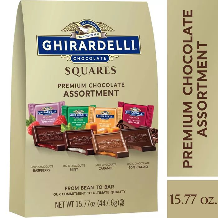 Ghirardelli Premium Assortment Chocolate Squares - 15.77oz | Target