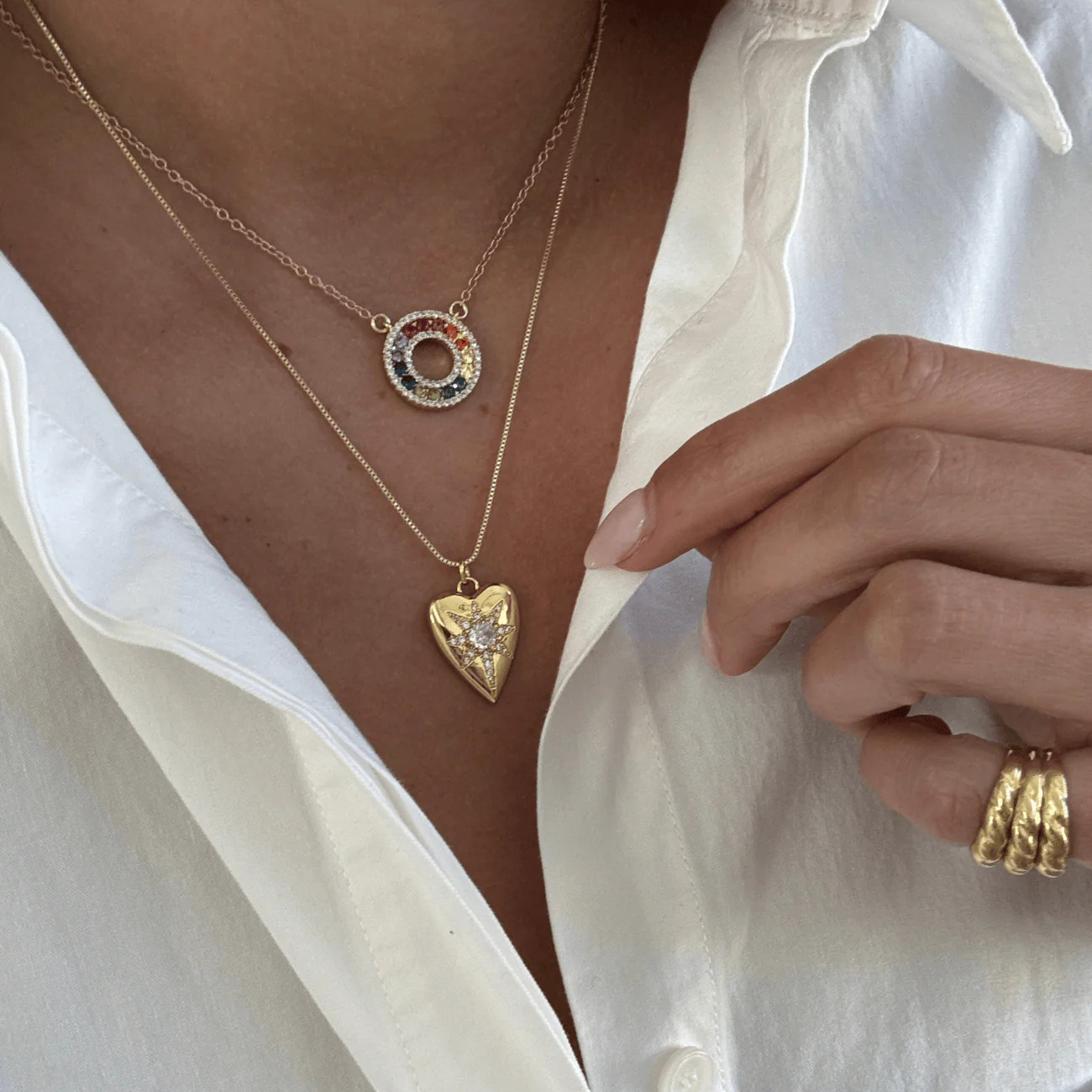 Color Wheel Necklace | BRACHA