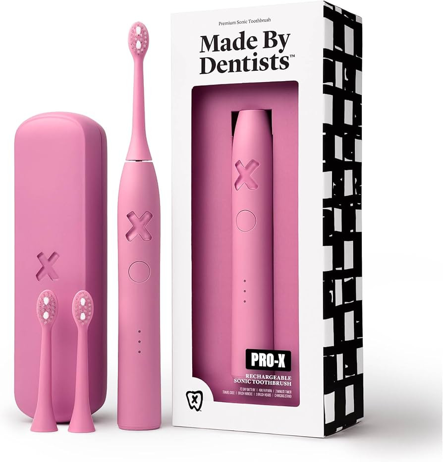 Made by Dentists PRO‑X Sonic Electric Toothbrush for Adults– Dentist‑Designed Rechargeable ... | Amazon (US)