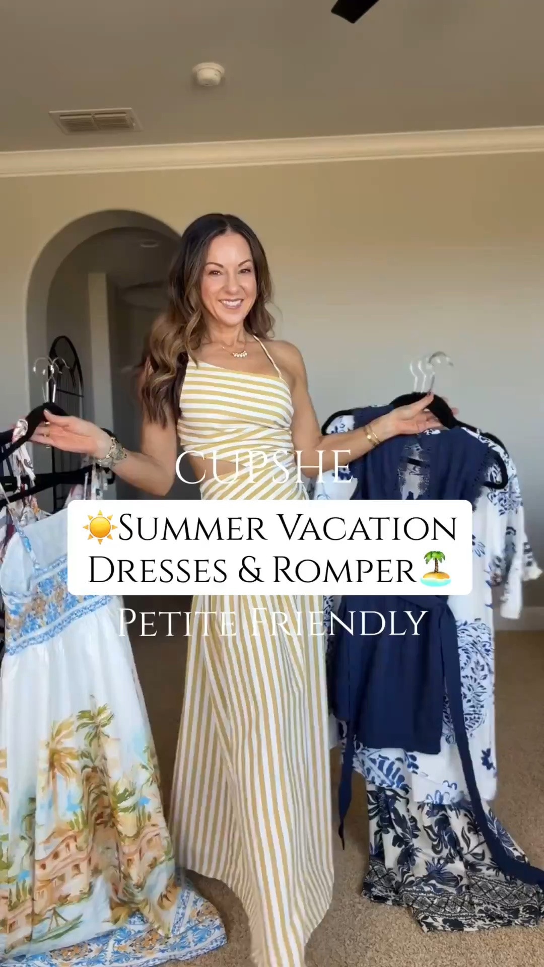 Vacation outfits are my favorite to pack because they’re easy to mix, match, and wear from sightseeing to dinner. This collection is full of breezy dresses and rompers that are lightweight, flattering, and petite friendly, so you can pack less without running out of outfit options.

Vacation dresses, Vacation rompers, Resort wear, Petite friendly fashion, Summer vacation outfits, Beach vacation style, Tropical getaway, Travel wardrobe, Vacation outfit ideas, EverydayHolly

#LTKTravel #LTKPetite #LTKSeasonal
