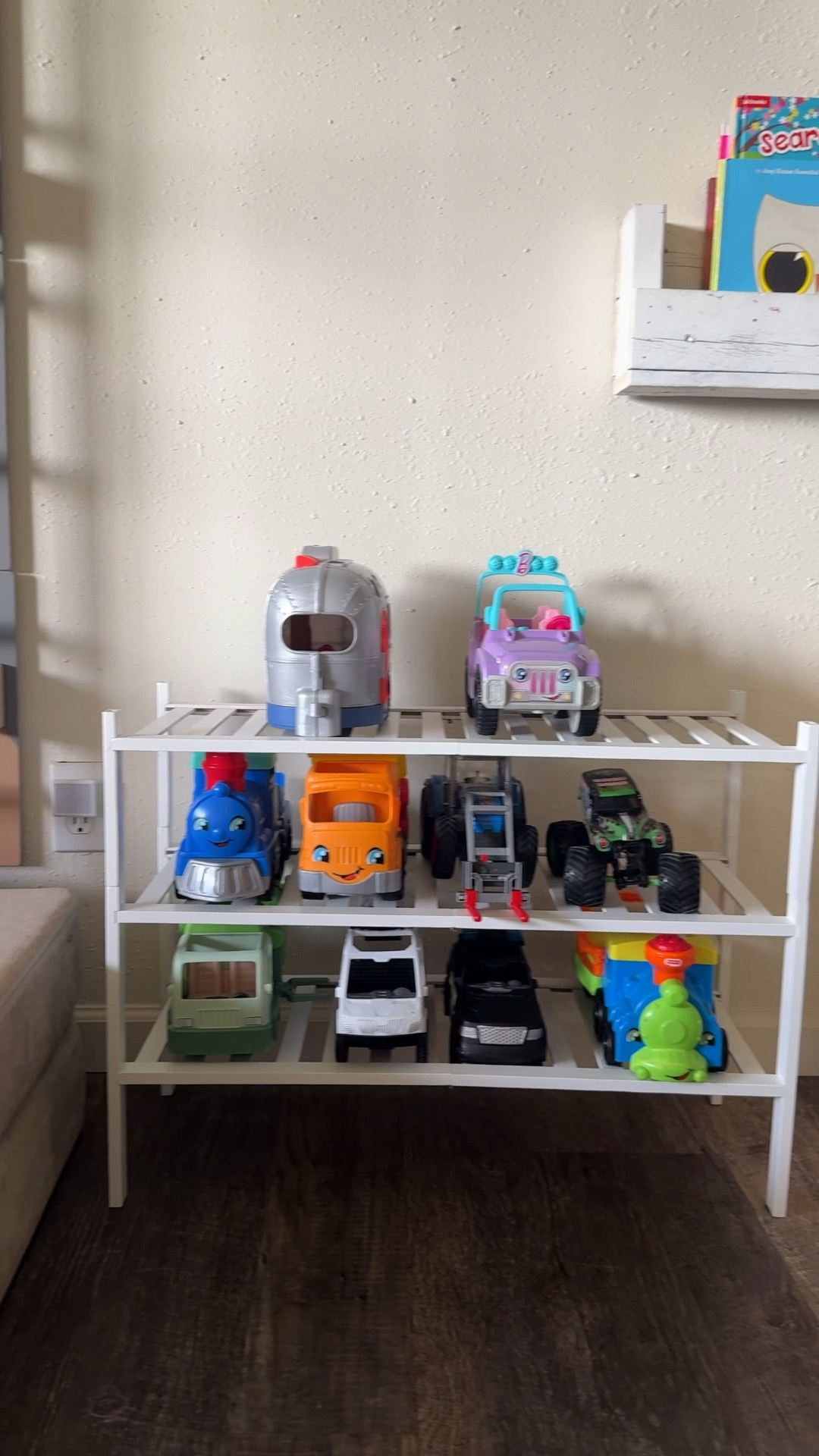 The best way to store and organize all your kids big truck toys! 🚙🛻🚒

#LTKKids #LTKHome #LTKmomlife
