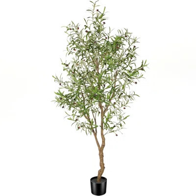 Faux Olive Tree for Home House Office Decor | Wayfair North America