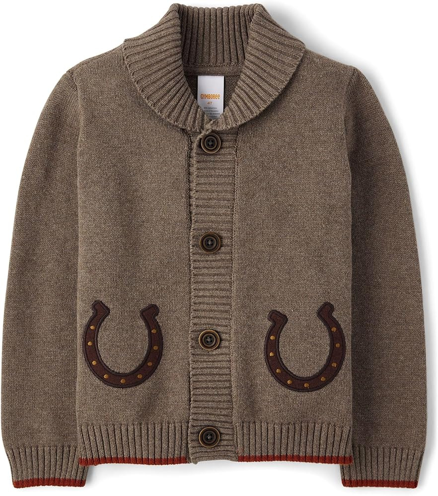 Gymboree Boys and Toddler Long Sleeve Cardigan Sweaters | Amazon (US)