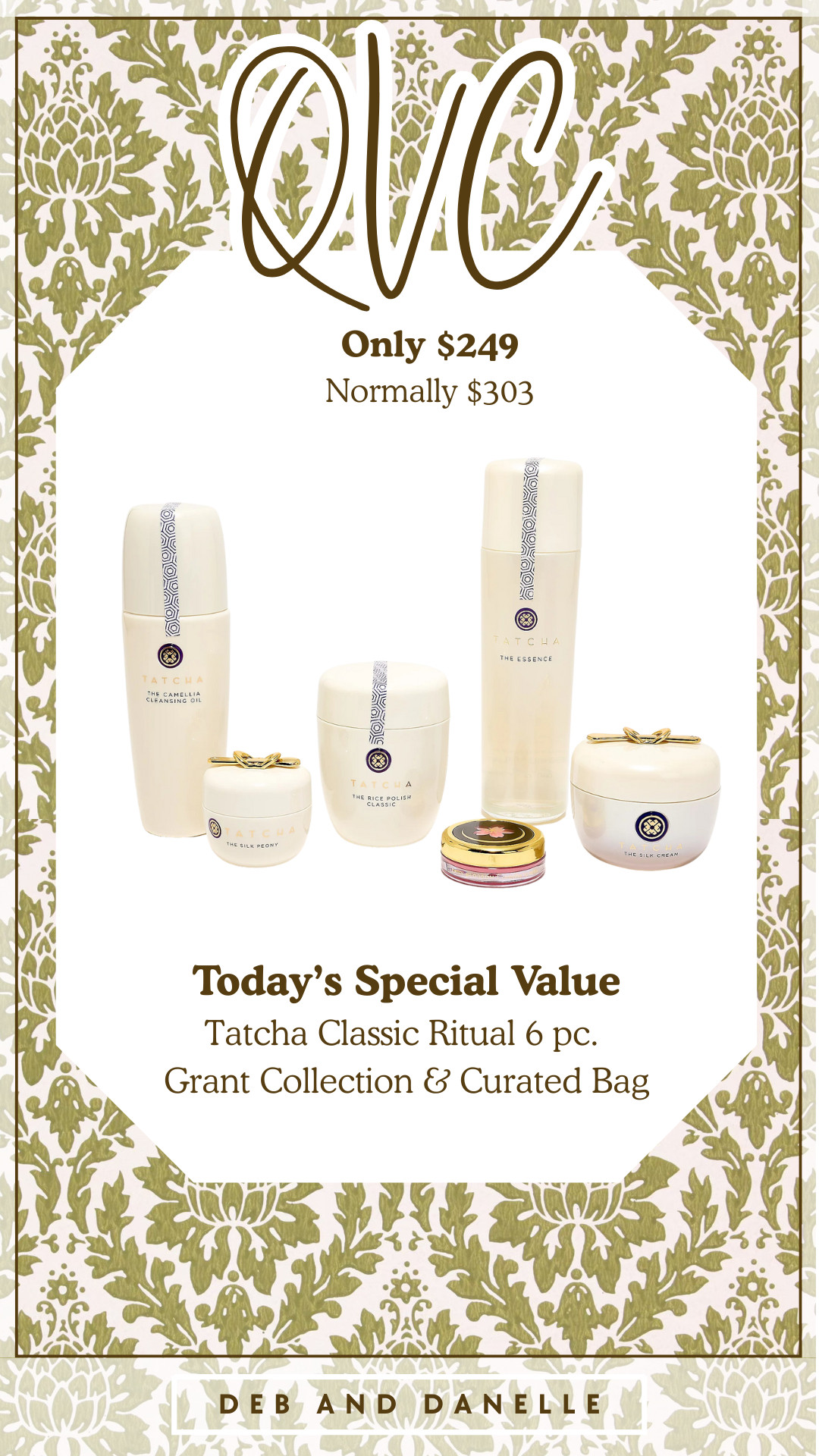QVC's Today's Special Value item of the day is this Tatcha Classic Ritual 6 piece set. I love my Tatcha products.  

 #LTKGiftGuide #LTKselfcare #LTKBeauty