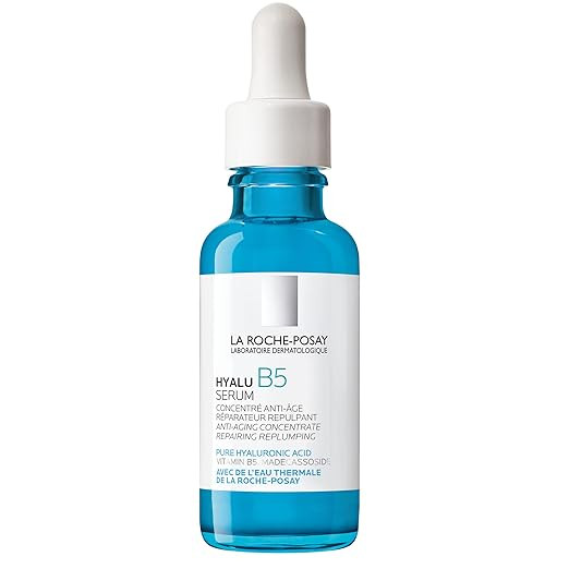 La Roche-Posay Hyalu B5 Pure Hyaluronic Acid Serum for Face, Vitamin B5 + Hyaluronic Acid + Madec... | Amazon (US)