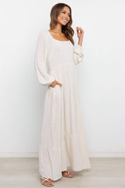 Farley Dress - Beige | Petal & Pup (US)