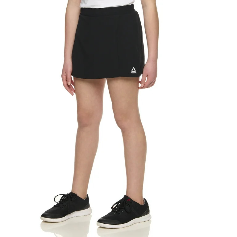 Reebok Girls Wrap Skort, Sizes 4-18 - Walmart.com | Walmart (US)