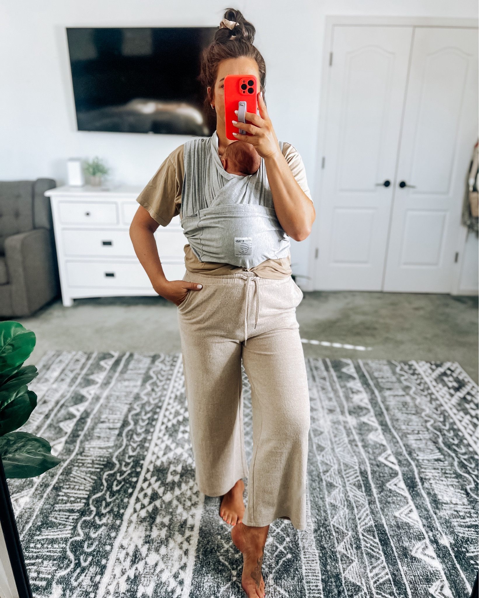 First time putting baby boy in the baby carrier, and we love it!! 10/10 recommend! Soft, easy, and comfortable/supportive 👌 multiple sizes and colors available! 

#LTKFamily #LTKBaby #LTKStyleTip