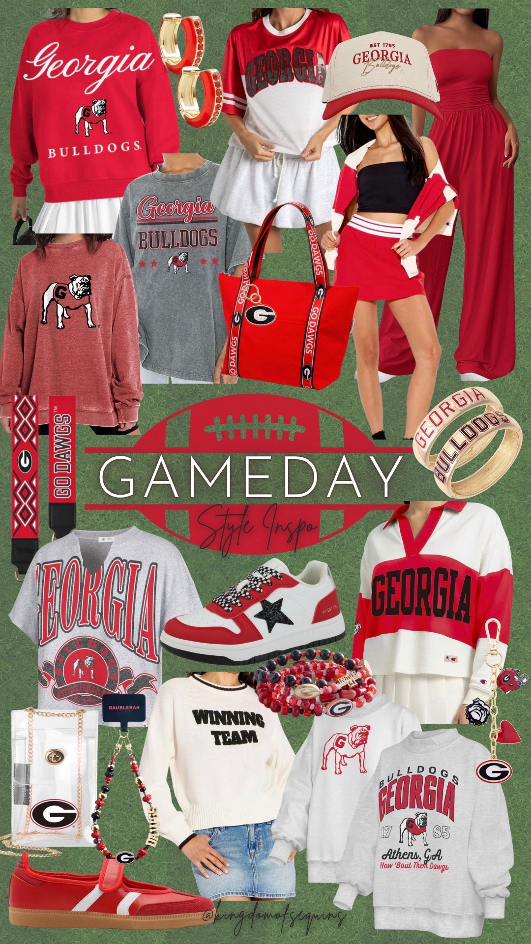 Georgia Bulldogs game day swag!! ❤️🖤

#LTKSeasonal #LTKootd #LTKActive