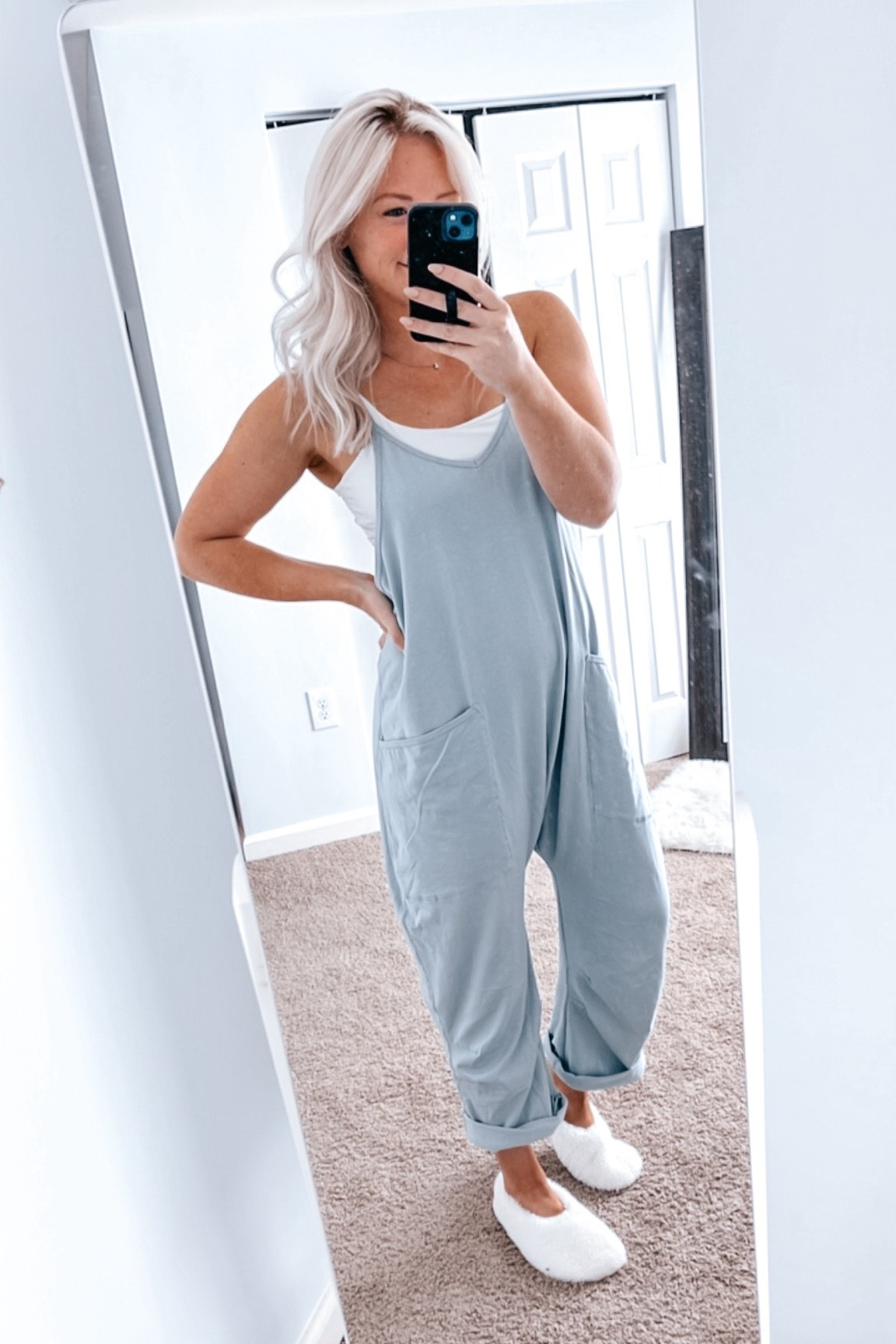 Spring + summer uniform just dropped 💙
This light teal set is EVERYTHING—bump-friendly, breathable, and actually cute enough to leave the house in 🙌🏼

Whether you’re pregnant, postpartum, or just want something comfy that still looks put together… this is it.

✔️ stretchy + lightweight
✔️ flattering on a growing bump
✔️ perfect for errands, travel days, or chasing toddlers
✔️ comes in the prettiest soft teal for spring/summer

Saving this for those “nothing fits but I still want to feel cute” days 🤍

Shop everything linked here ⬇️


#LTKSeasonal #LTKBump #LTKTall