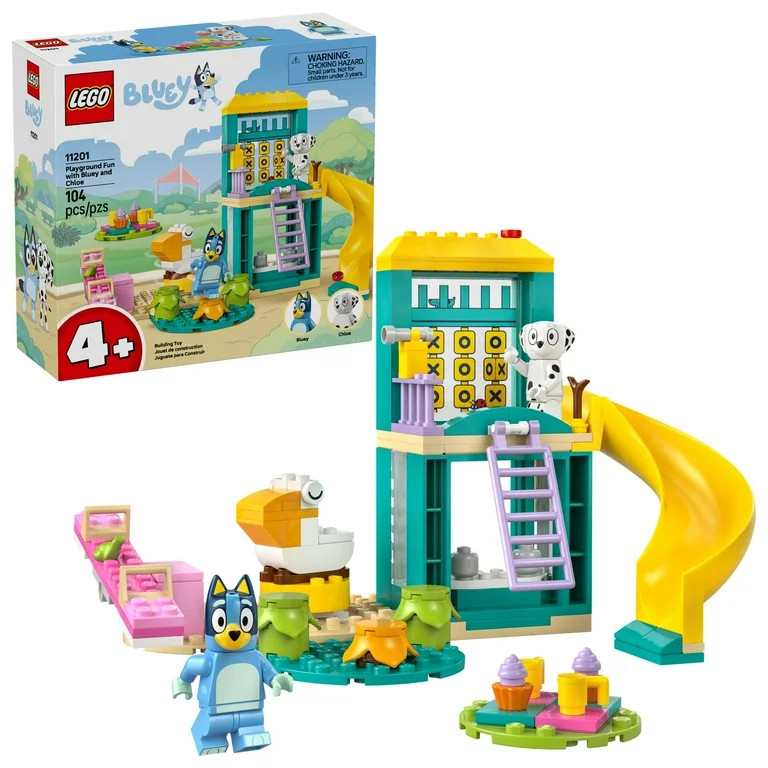 LEGO Bluey Parque Infantil Divertido con Bluey y Chloe - Juguete de Construcción para Niños - J... | Walmart (US)