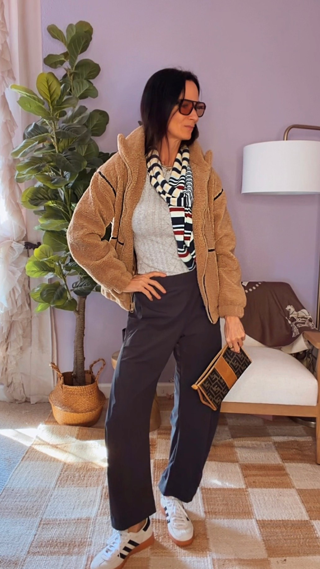 Cold day in Florida means I get exactly one chance a year to wear layers…and I’m taking full advantage. 😌❄️

Cozy jacket, comfy pants, sneakers that mean business, and yes—this is as “winter” as it gets around here.

Effortless. Comfortable. Still cute.
That’s the assignment.

Wearing XS in all 0 in pants 

#NicoleColeeStyle #FloridaWinter #OOTDInspo #CasualChic #EverydayStyle



#LTKootd #LTKgrwm #LTKdayinmylife