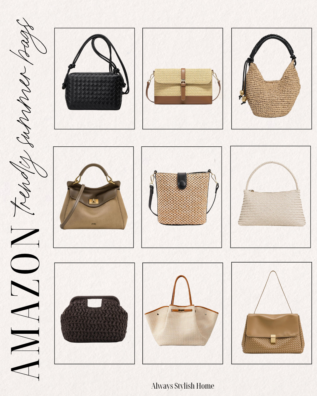 amazon summer bags, find the perfect bag for your next vacation or beach trip. #summerfashion #amazonfinds #purses #amazonbags
 

 #LTKootd #LTKSeasonal #LTKTravel