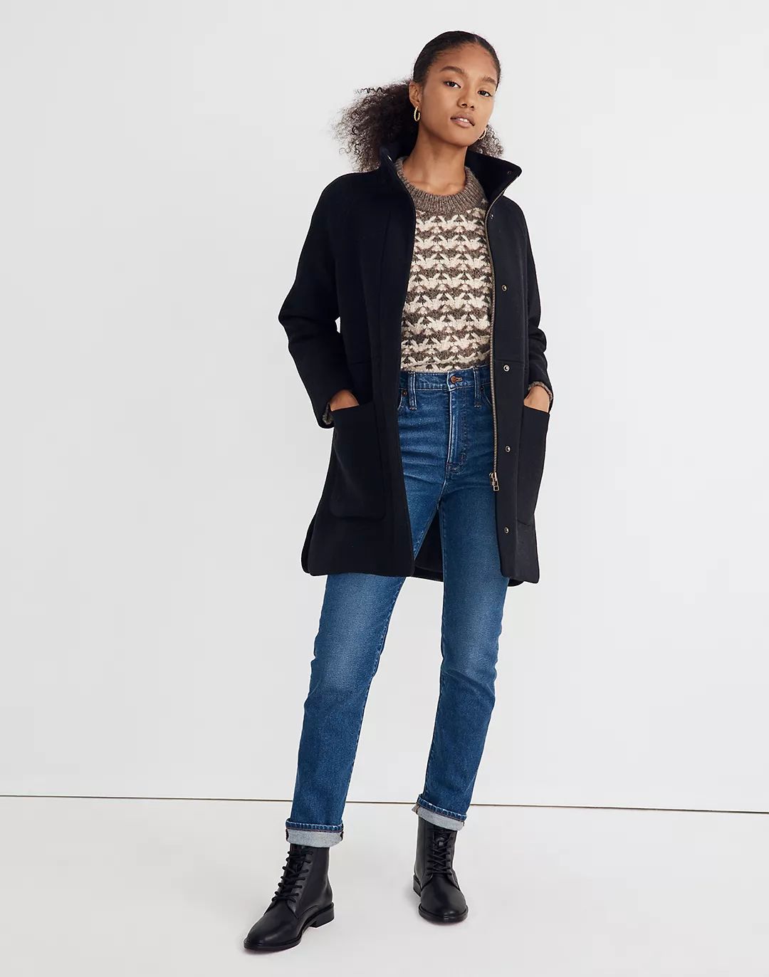 Estate Cocoon Coat in Insuluxe Fabric | Madewell