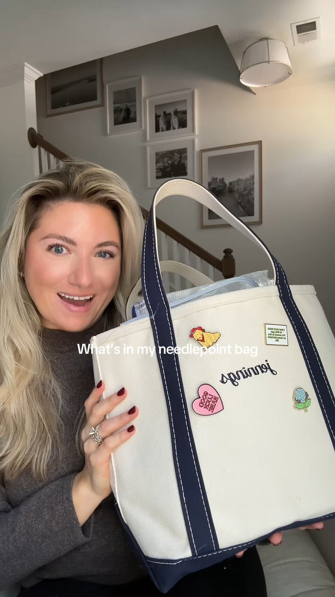 What’s on my needlepoint bag! 

#LTKHome