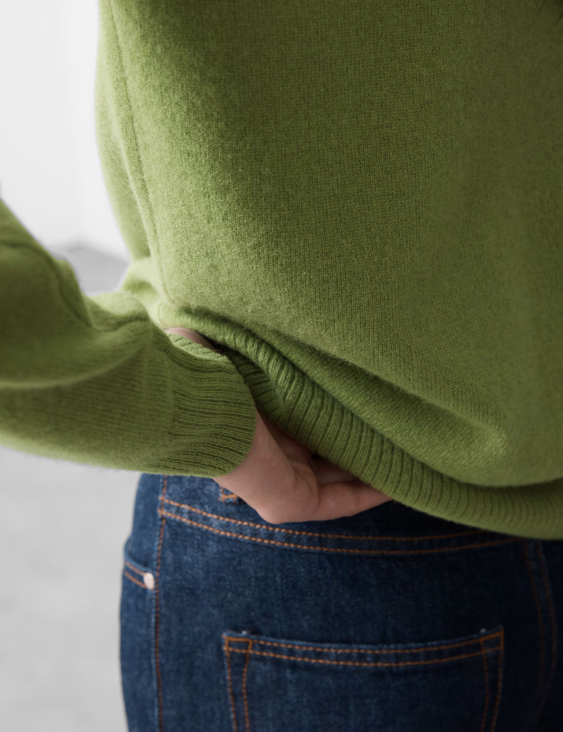 Pure Cashmere Textured Crew Neck Jumper | Marks & Spencer (UK)