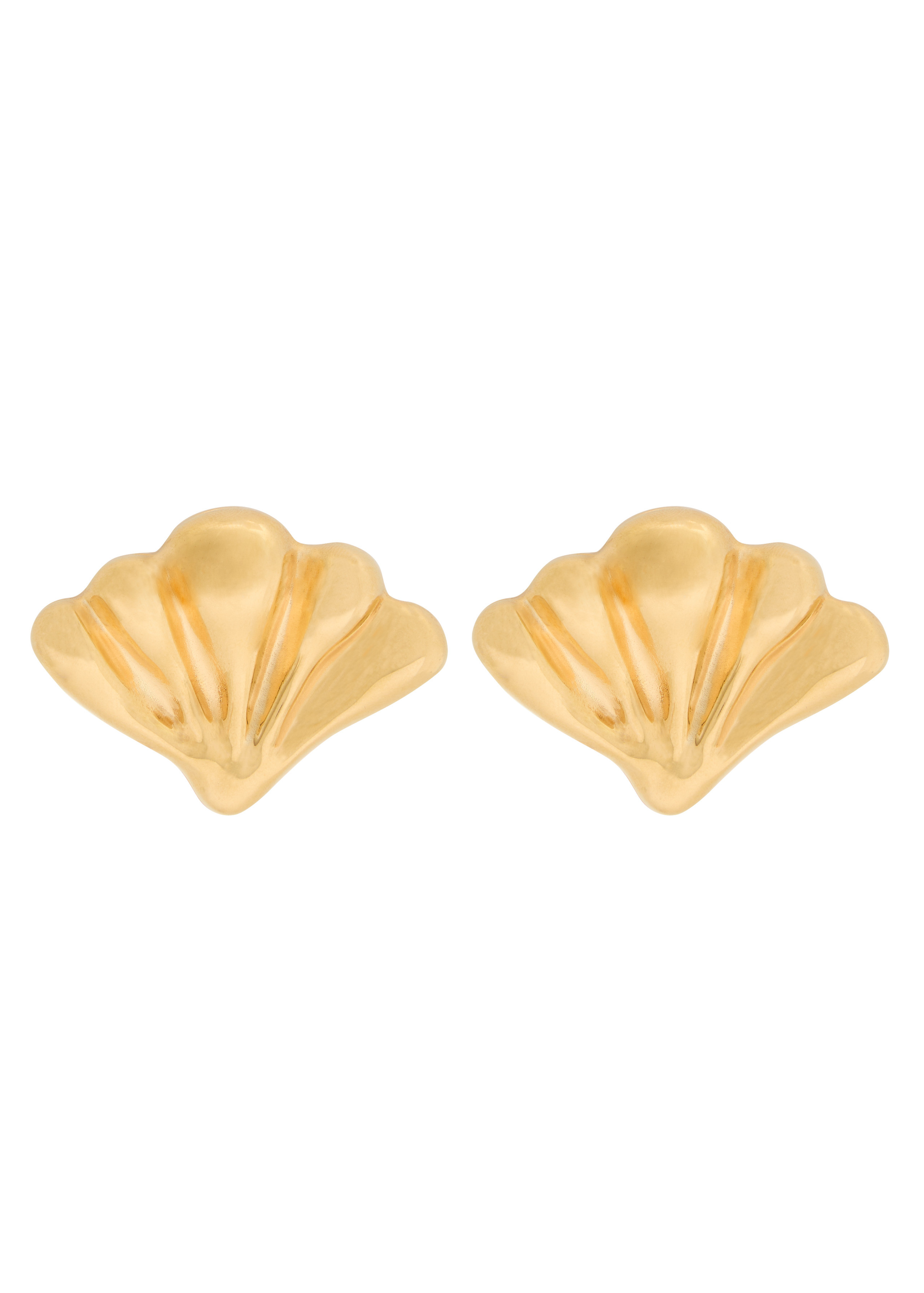 The Chloé Mirror shell earrings | Harvey Nichols
