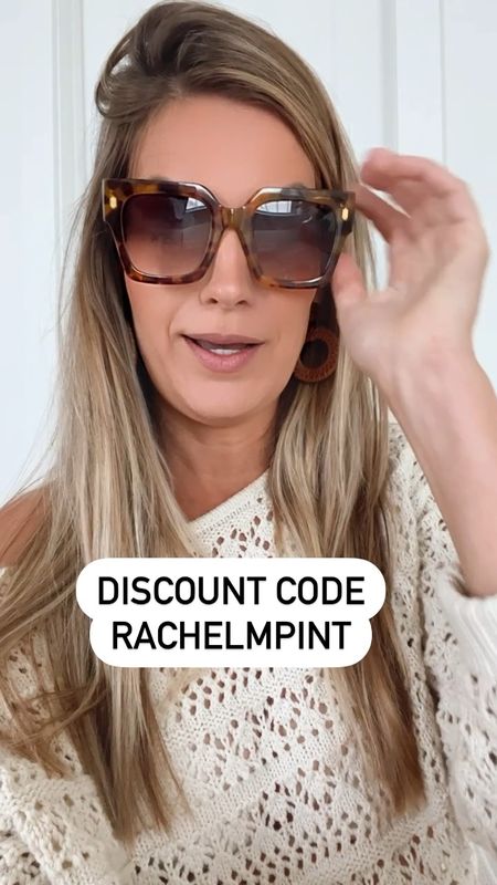 Amazon sunglasses.  10% off with code RACHELMPINT 

#LTKunder50 #LTKswim #LTKSeasonal