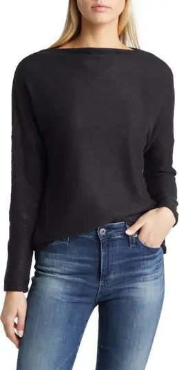 Caslon® Boat Neck Long Sleeve Top | Nordstrom | Nordstrom