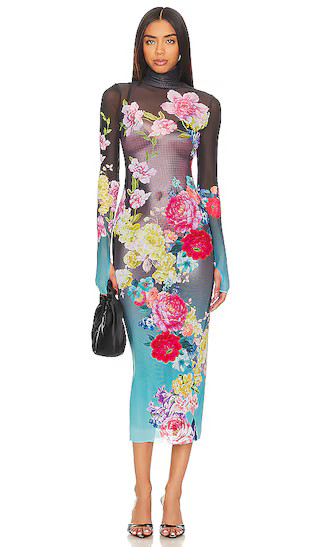 Shailene Dress in Aqua Rose Nude | Revolve Clothing (Global)